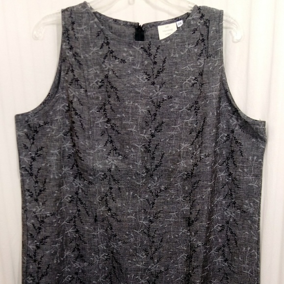 Breastfeeding Nursing Dress Sz 2X Gray Vine - Picture 2 of 8